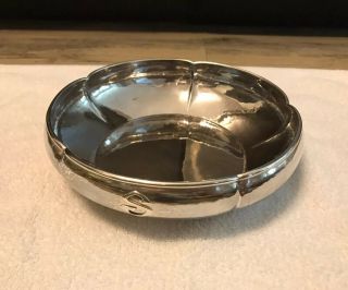 The Kalo Shop Hand Wrought Bowl F5d Sterling Silver 14 Ozt Applied “s”