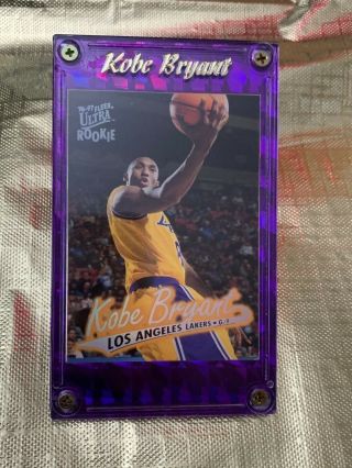 Kobe Bryant 1996 - 97 Fleer Ultra Rookie Card - Investment Quality.