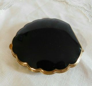 Vintage Elgin American Made In Usa Makeup Compact,  Powder,  Rouge Holder