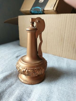 Vintage Ronson Copper Decanter Lighter Very Cool &
