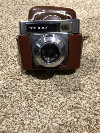 Vintage Zeiss Ikon Tenax Camera Tessar 2.  8/50 AG With Case. 3