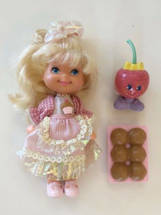Mattel Cherry Merry Muffin Doll & Accessories Set Complete 1988
