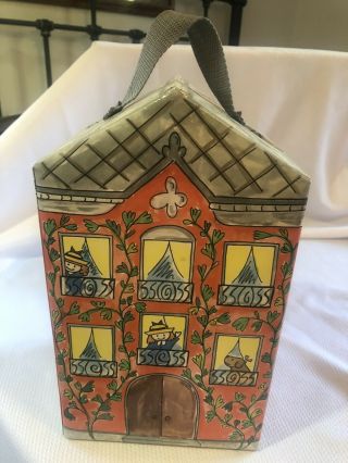 Vintage Madeline Paris Doll House Carrying Case With Madeline Doll 1999