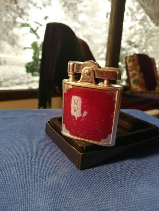 Vintage Initialed Ronson De - Lite Lighter