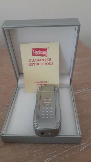 Hadson Vintage Silver Tone Lighter