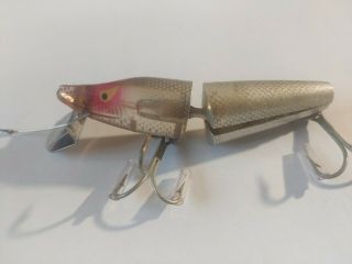 Vintage Fishing Lure Heddon Scissor Tail Shad