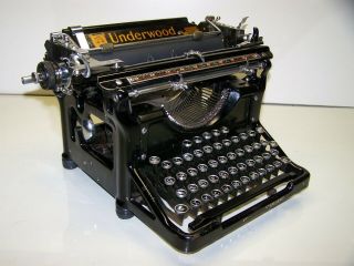 Antique 1934 Underwood Model 6 Vintage Typewriter 4250536 - 11