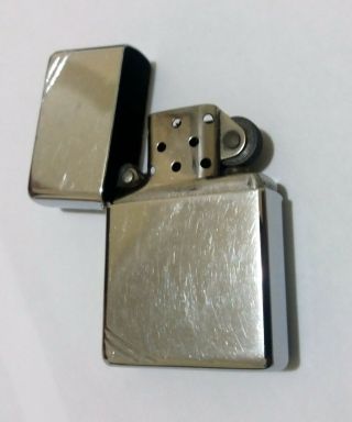 Vintage Zippo Camping Petrol Lighter Made In Usa D 07
