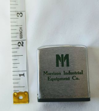 Vintage,  Zippo Tape Measure - Advertising Morrison Industrial