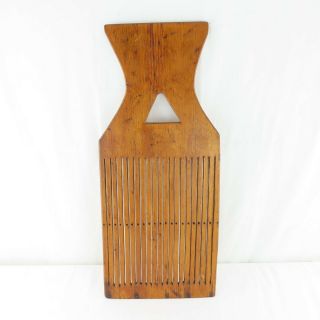 Antique Primitive Wooden Tape Loom Early American Unique Design