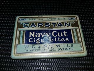 Vintage Capstan Navy Cut Cigarette Tin
