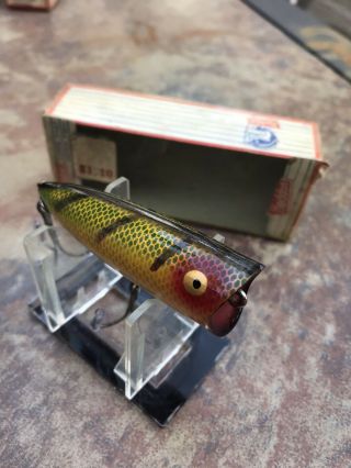 Awesome Vintage Heddon Chugger Spook In Perch