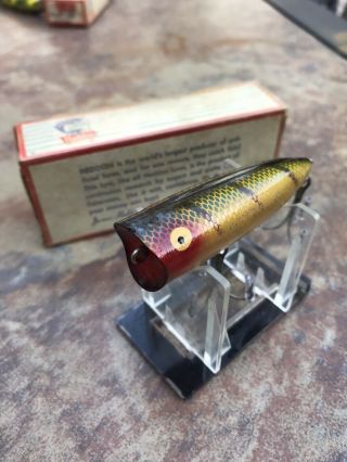 AWESOME VINTAGE HEDDON CHUGGER SPOOK IN PERCH 2