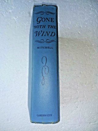 Vintage 1954 " Gone With The Wind " Written By Mitchell Hardcover Book Reprint