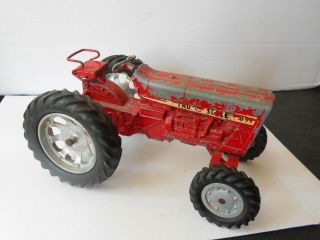 Vintage Tru Scale Tractor 891 red color diecast 9 
