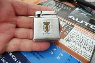 Vintage Ibelo Monopol Made West - Germany Lighter_ (parts - Not.  Restore)