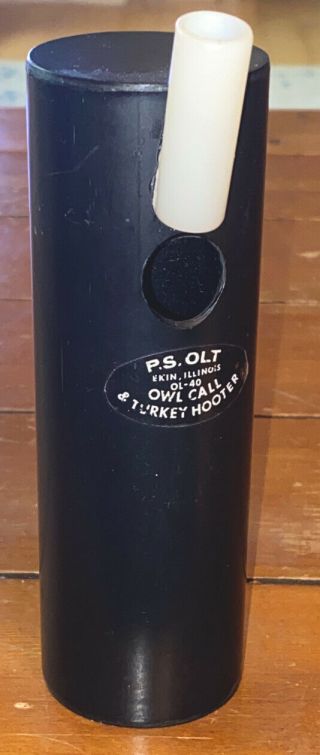 Vintage Olt Model Ol - 40 Owl,  Turkey Hooter Game Call