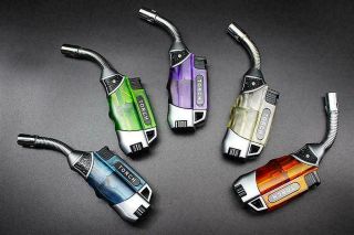 Cigar Torch Jet Lighter Windproof Flame Refillable Butane Cigarette Lighters