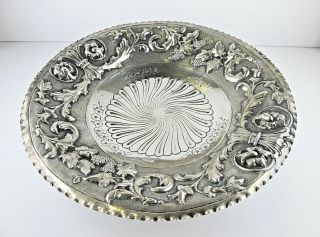Antique Italian German 800 Silver Footed Bowl