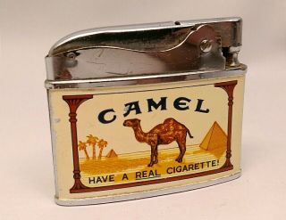 Vintage Zenith Camel Advertising Coronet Cigarette/cigar Lighter Made In Japan