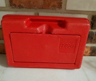 Vintage Classic Red Lego Storage Box/carrying Case 1982