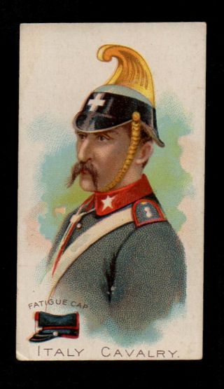 Breisch - Williams Co " Army " Card,  Acc - E1,  Italy Cavalry