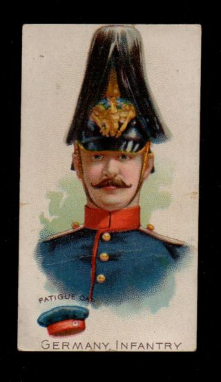 Breisch - Williams Co " Army " Card,  Acc - E1,  Germany Infantry