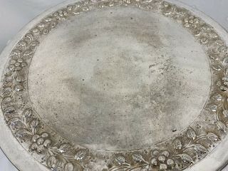 Antique Victorian Silver Plated Cake Stand,  14 