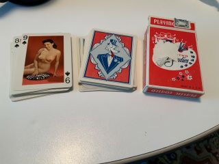 Vintage Boxed Deck 52 Art Studios Pin Up Playing Cards Risqué