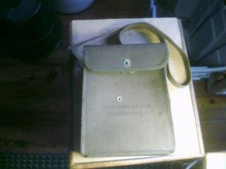 1952 Us Army Signal Corps Field Telephone Case (only) Ee - 8.  B Antique Vintage Old
