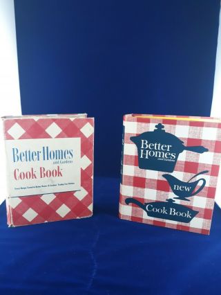 Better Homes And Gardens Cookbook Set - 1 Is Vintage 1951