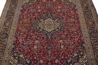 Semi Antique Traditional Floral 10X13 Living Room Handmade Oriental Rug Carpet 3