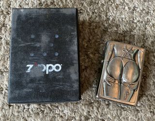 Zippo Stocking Girl Lighter - B Zippo 16