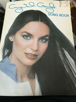 Vintage 1978 Crystal Gayle Song Book,  1979 " Half The Way " Sheet Music