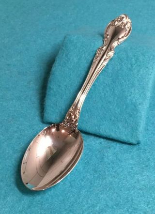 One Vintage Sterling Silver Tea Spoon 5 - 7/8” Long / Gorham Melrose (1948) 35.  9g