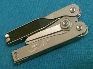Nm Vintage Schrade Tough Chip Folding Multi Tool Scissors Knife Survival Pocket