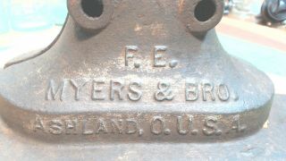 Vintage - F.  E.  Myers And Bros.  - Well Hand Pump - Base - 1058
