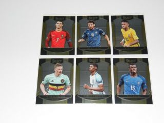 2016 - 17 Panini Select Soccer Complete Base Set 1 - 100 Rashford Rc,  Messi,  Ronaldo