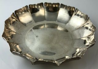 Tiffany & Co Sterling Silver Scalloped Serving Platter / Cookie Tray