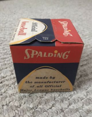 Vintage Spalding Official Pony League Baseball - New/Sealed Individual Ball 3