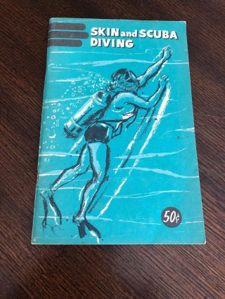 Vintage Skin & Scuba Diving Booklet Rare 1950 - 60 