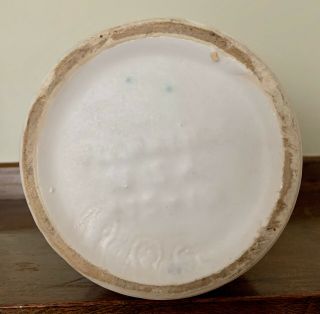 Vintage Matte White USA Franciscan (?) Pottery Vase 10” Tall 4.  25” Wide 3