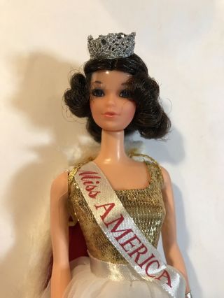 Gorgeous Vintage 3200 Miss America Walk Lively Steffie Head Mold Barbie Doll