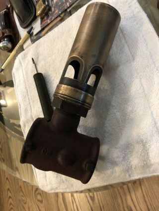 Rare Antique Buckeye Brass Fire Engine Steam Exhaust Whistle Fulton Valve