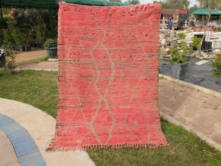 Vintage Authentic Azilal Berber Handmade /moroccan Rug - Teppich 7 