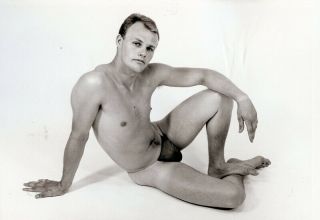 Vintage Gay Interest Photo By Castillo Road 5x7