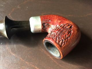 Pipe Tobacciana Wellpipe Made In Italy Oom Paul Style Very Good Cond 8 3/4” Long