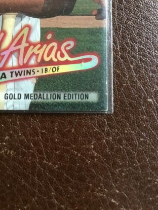 DAVID ORTIZ (ARIAS) 1997 Fleer Ultra Gold Medallion G518 Rookie RC Twins 3