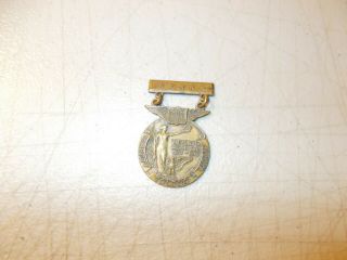 Vintage World War I 1917 - 1918 Toledo Ohio Victory Liberty Loan Medal Numbered