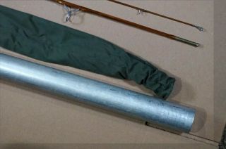 Vintage ORVIS BATTENKILL Spinning Rod 7’ 2 pc.  Bamboo Fishing Rod EXC. 3